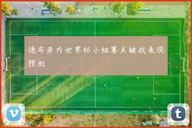 德布劳内世界杯小组赛关键战表现预测