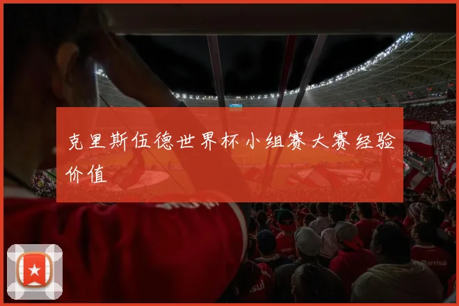 克里斯伍德世界杯小组赛大赛经验价值